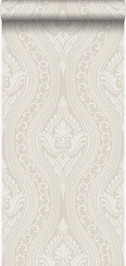 Origin Wallcoverings behang ornamenten zilver - 53 cm x 10.05 m - 346628