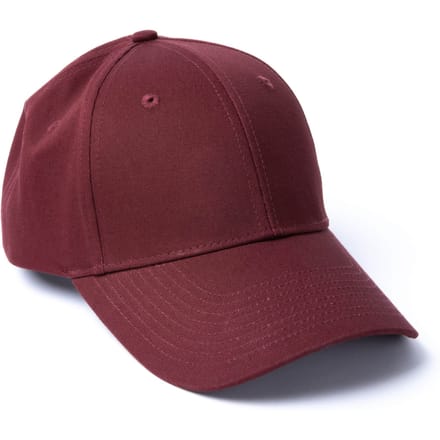 Milliner 6 Panel Cotton Baseball Cap Fired Brick Mr Flat Embroidered