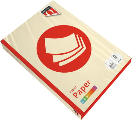 Kopieerpapier quantore colour a4 120gr ivoor