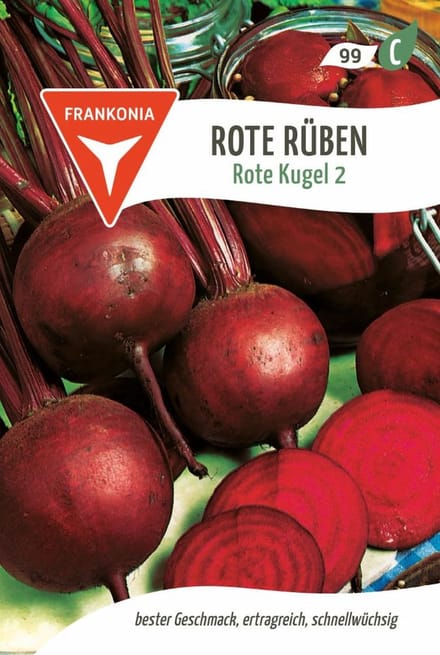 FRANKONIA® Rode Biet, Rode Bal 2 - Bietenzaadjes Radijszaadjes