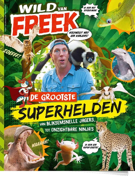 Freek Vonk - Wild van Freek - De Grootste Superhelden - Vakantieboek 2025 voor kinderen