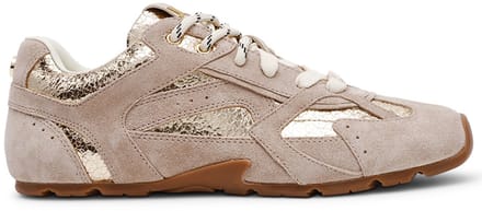 Steve Madden Dames Sneaker Asiel Gold | Beige | Maat: 36
