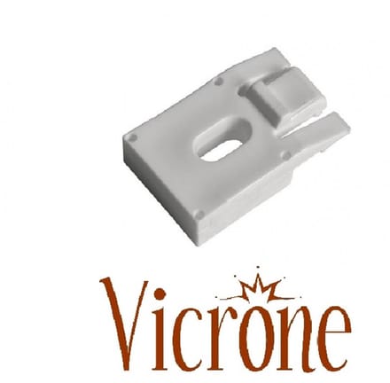 Vicrone® - Plafondsteun - aluminium gordijn rail - met sleufgat - Recht - 2 stuks