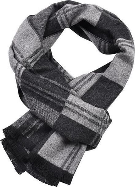 Herensjaal – Men’s Shawl – Geruite Sjaal