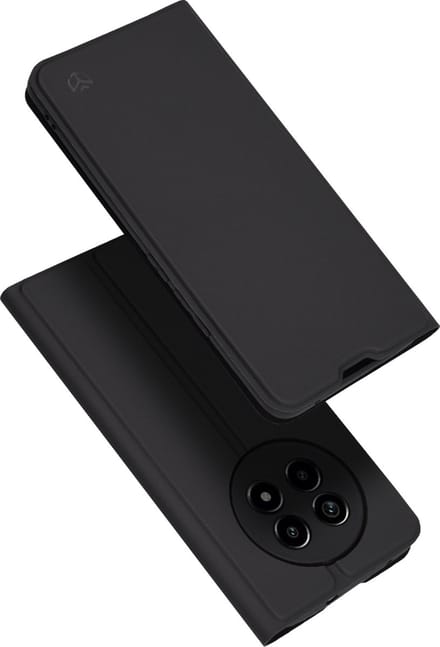 Hoesje geschikt voor Realme 13 Pro / 13 Pro Plus - Techsuit Magskin Book Wallet Case - Zwart