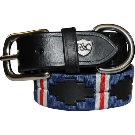 Hondenhalsband Flags&Cup Chukka