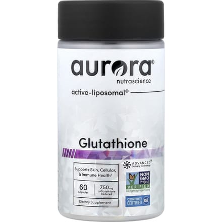 Aurora Nutrascience, Glutathion, 60 Gélules