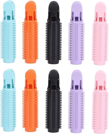 Haarrollers voor Volumineus en Krullend Haar, 10 Stuks Styling Tool voor Vrouwen en Meisjes