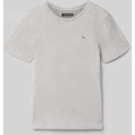 T-shirt met geborduurd logo