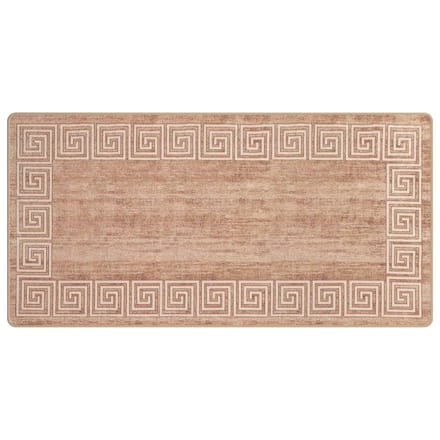 vidaXL - Tapijt - Runner - MARSA - Wit - 100 - x - 200 - cm - Polyester - en - PVC