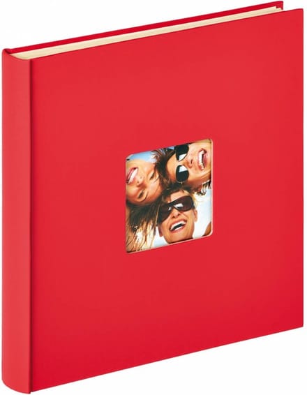 walther+ design SK-110-R Fotoalbum (b x h) 33 cm x 33.5 cm Rood 50 bladzijden