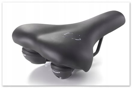Selle Monte Grappa NEVEA PLUS Zwart Fietszadel