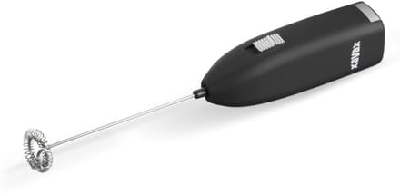 Xavax Elektrische Melkopschuimer Hand-staaf Batterijvoeding Klein Zwart