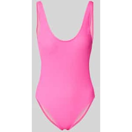 Badpak met labeldetail model 'BELMAR'