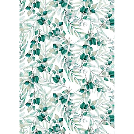 Transparant papier "Eucalyptus"
