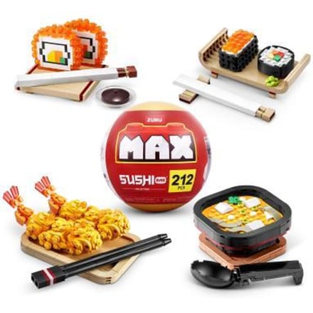 Zuru bouwset sushi Max Bricks - creatief speelgoed sushi maken.