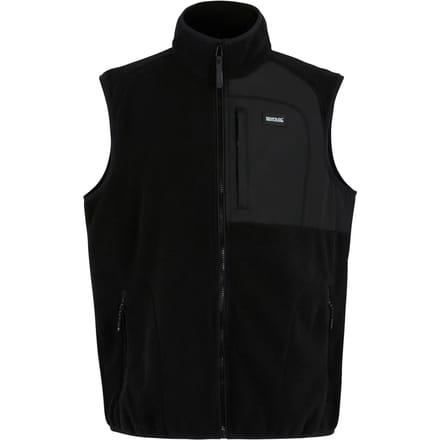 Frankie teddy fleece gilet bodywarmer met rits voor heren