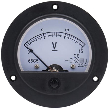 Analoge Voltmeter DC 0-20V Paneelmeter Spanning Volt Meter Nauwkeurig
