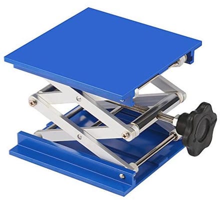 8 x 8 Inch Laboratorium Lift Platform met Verstelbare Hoogte