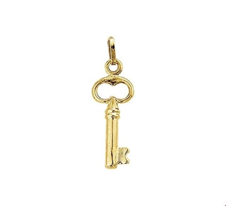 Geelgouden Hanger sleutel 4001701