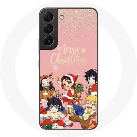 Coque - Demon Slayer - Samsung Galaxy S21 FE - Souple - Noir - Anime Manga