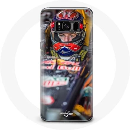 Coque pour Samsung Galaxy S8 Formule 1 Max Verstappen Pilote automobile de F1