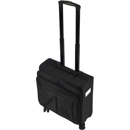 Professionele Rollende Make-up Treinkoffer Grote Capaciteit Reis Cosmetica Organizer Koffer Draagbaar black