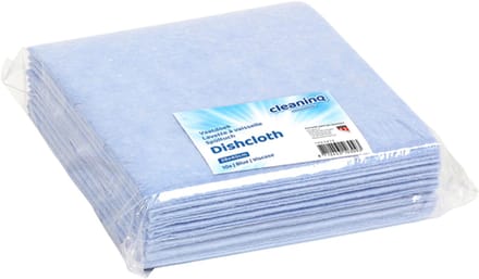 Werkdoek cleaninq viscose 38x40 cm bl 125gr 10st | 20 stuks