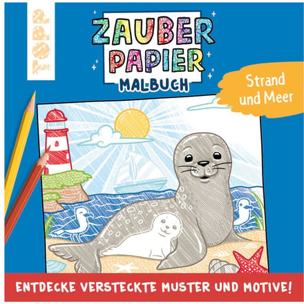 Boek "Zauberpapier Malbuch Strand und Meer"