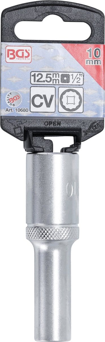 BGS Dopsleutel twaalfkant, diep 1/2 10 mm
