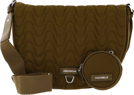 COCCINELLE Schoudertas Blaire Nyl. Mate Crossover Bag Loden / Loden Olijfgroen