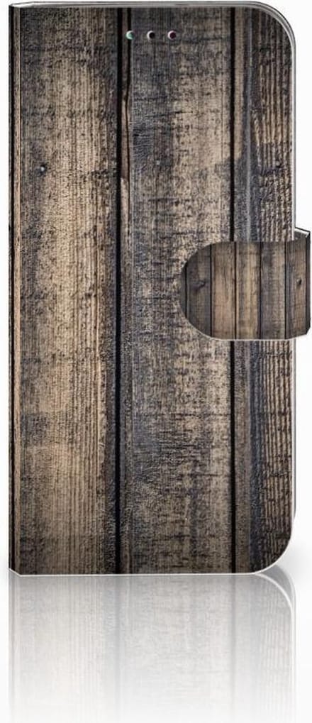 Samsung Galaxy A40 Book Style Case Steigerhout