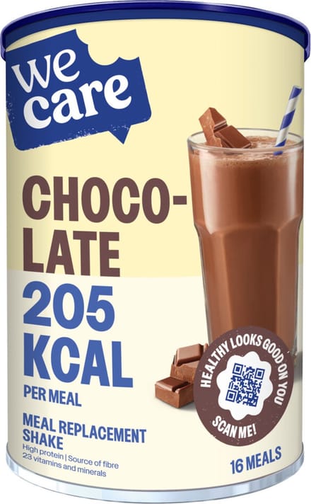 WeCare Meal Replacement Shake Chocolate - 6 x 436 gr - Voordeelverpakking