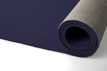 GJ Floors - Premium loper Dallas | Marineblauw - Breedte x Lengte: 2 meter / 10 meter