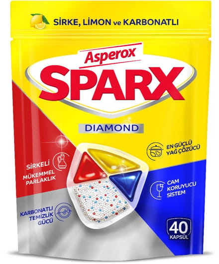 Asperox Sparx Vaatwasser 40 Capsule