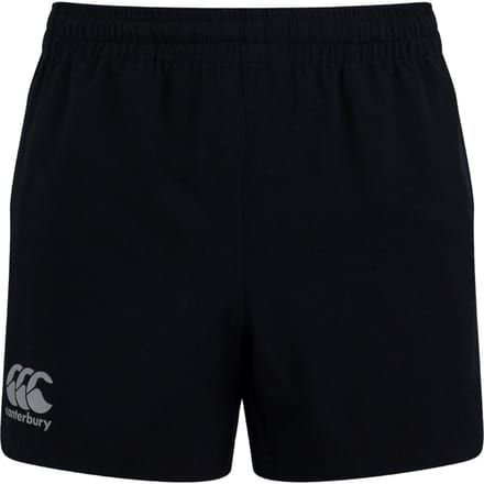 Canterbury Geweven shorts voor kinderen (Zwart)