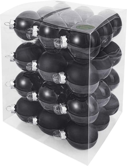 Kerstballen (6cm) Box 36 Stuks