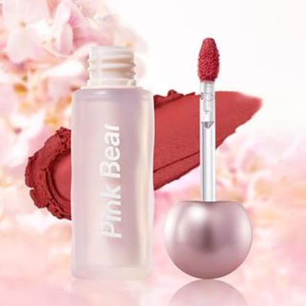 Pink Bear - Colored Lip Mud - 4 Colors #K03 - 2g