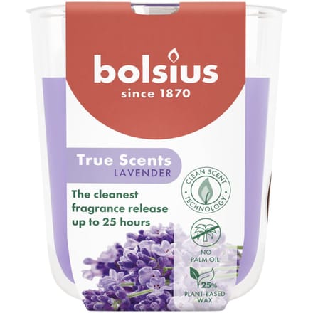 Bolsius - True Scents - Geurglas - 80/73 - Lavender