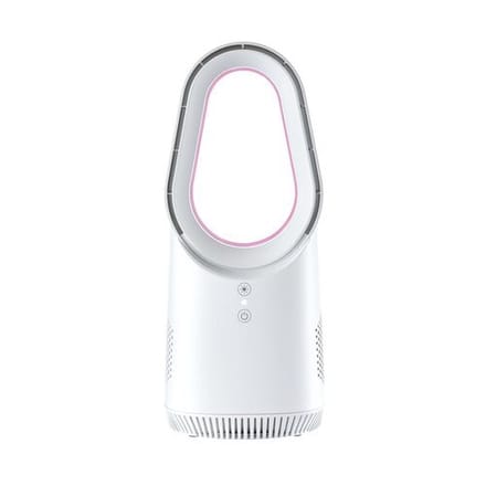 TRONIC® Bladloze Mini Ventilator 30,5 cm - Wit - Vermogen: 6 W - Aantal standen: 3 - Afmetingen: 13 x 30,5 cm