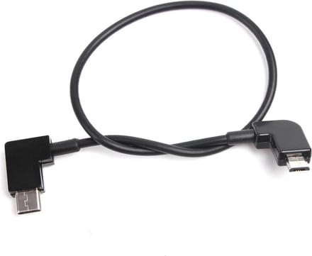 50CAL OTG kabel 30cm USB-C >> Micro-USB (Android) stroom / data / video (oa Mavic Air 2)