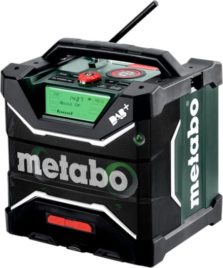 Metabo RC 12-18 BT DAB+ Serie - Bouwradio - Bluetooth - IP54 - 12-18V