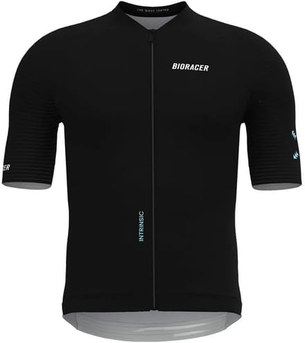 Bioracer Icon Korte Mouw Wielertrui Zwart 2XL Man