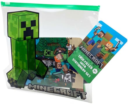 Minecraft Shaped Etui Gevuld