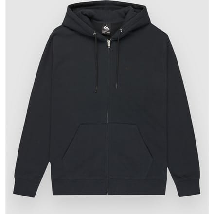 Quiksilver Salt Water Sweatshirt Met Rits Zwart M Man