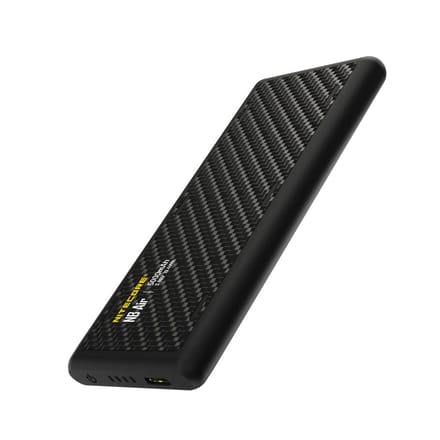 NiteCore Powerbank 5000 mAh QC 3.0, USB PD Li-ion USB-C Zwart Statusweergave