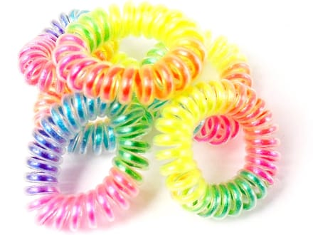 Kabelelastiek klein pastel