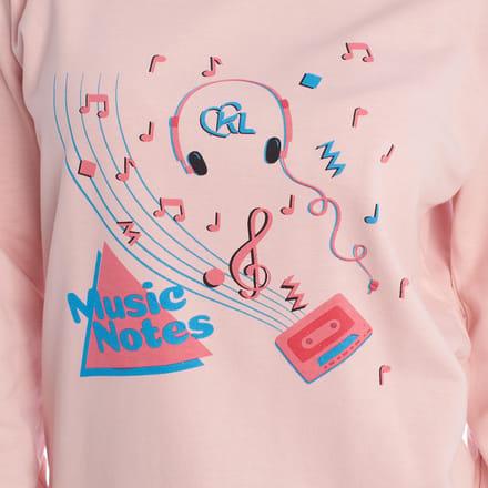 Winterpyjama KLP2 van pluche katoen voor dames
