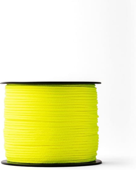 Nylon Touw - Polyamide Koord - Klus Werk - UV Bestendig - 2mm 100M - Fluorescent Geel