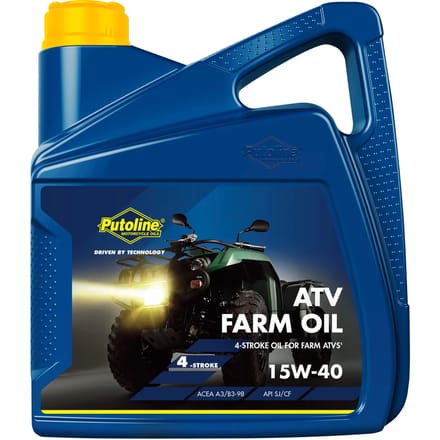 Motorfietsolie 4 takt Putoline 15W-40 ATV Farm
